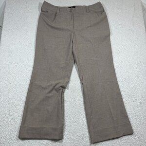 LANE BRYANT Houston Wide Leg Dress Pants Women’s Size 20 Tall Beige NEW Office